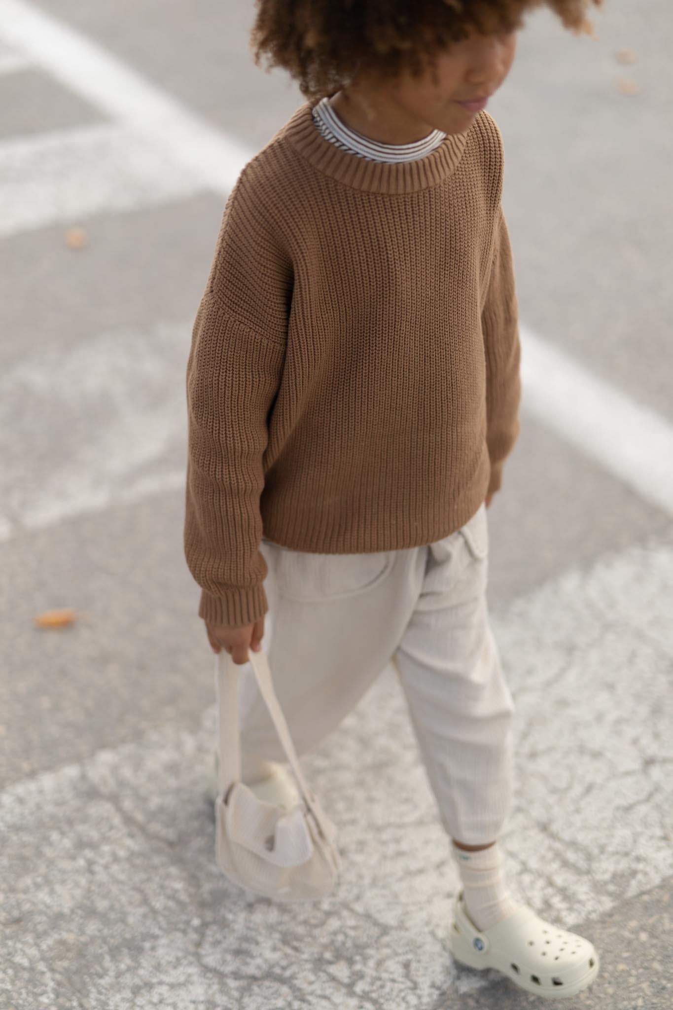 chunky knit pullover