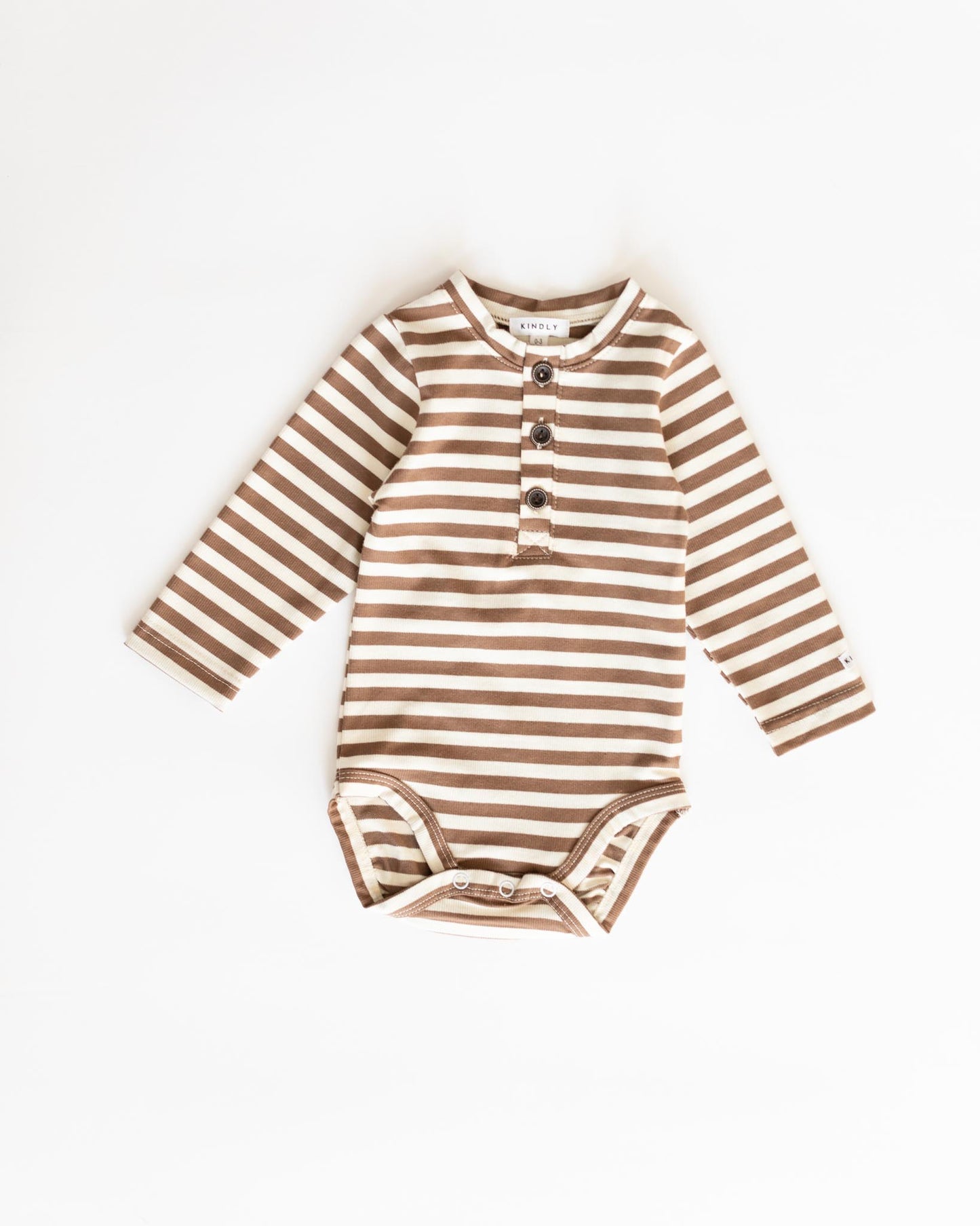 stripes baby bodysuit