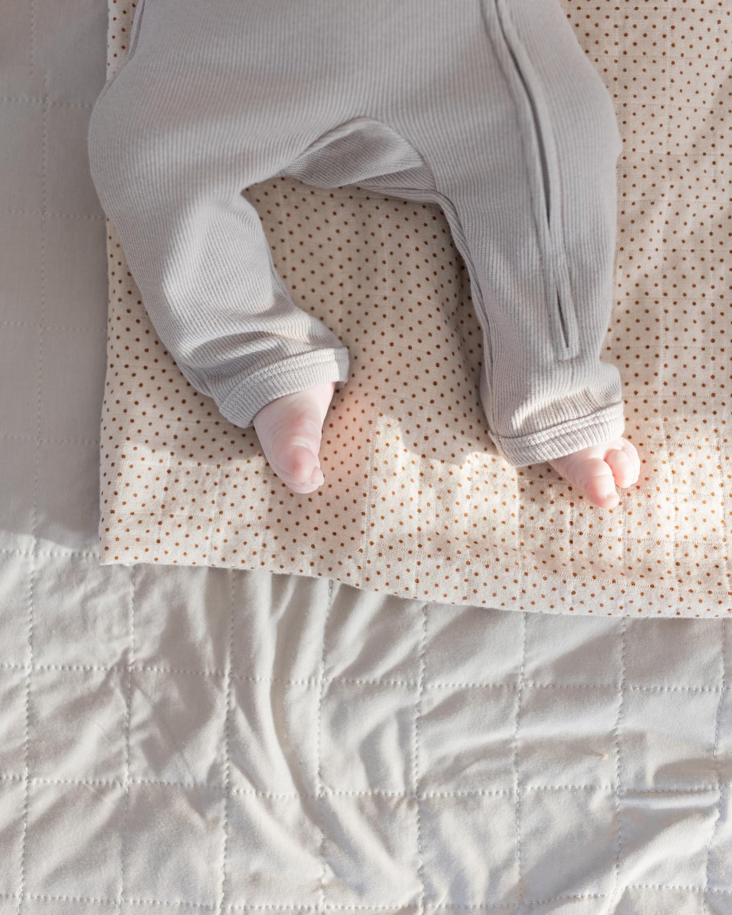ribbed baby sleepsuits