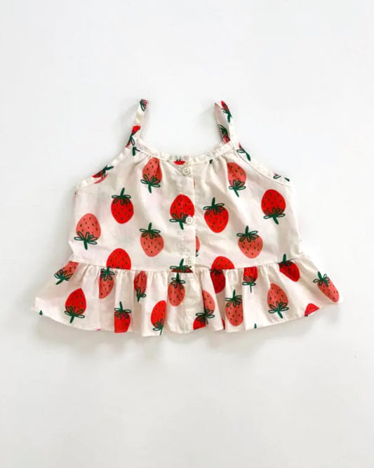 preorder freshly picked strawberry top